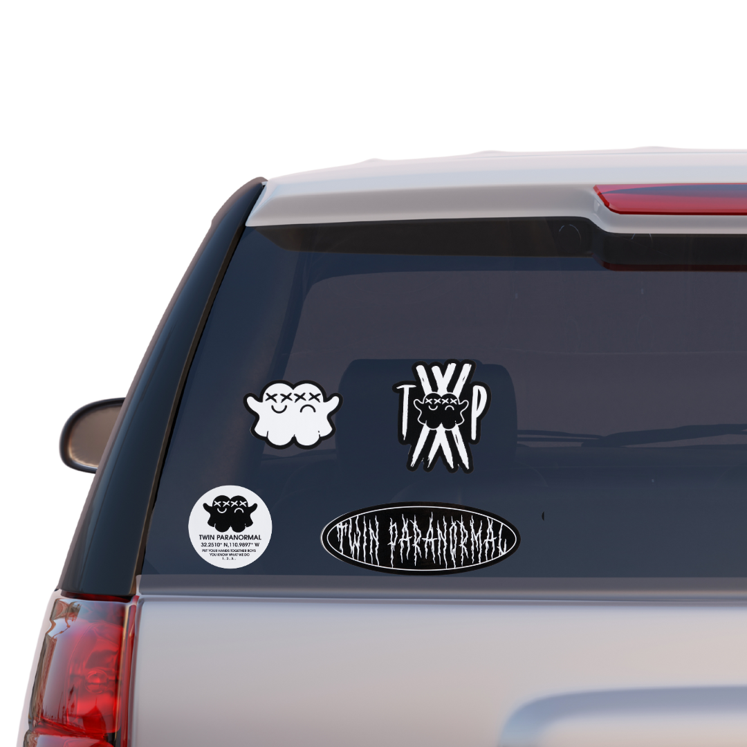 Twin Paranormal Car Decal Pack
