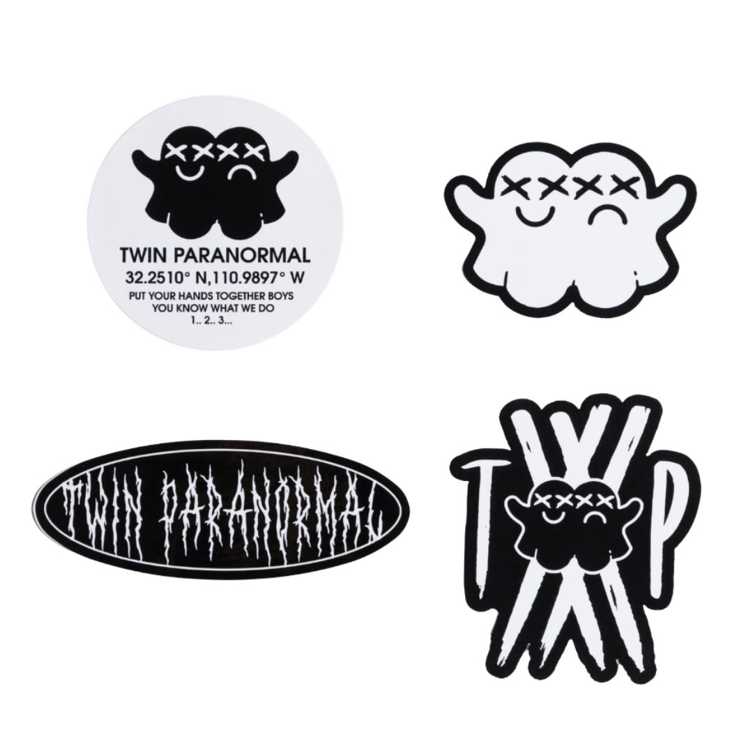 Twin Paranormal Car Decal Pack