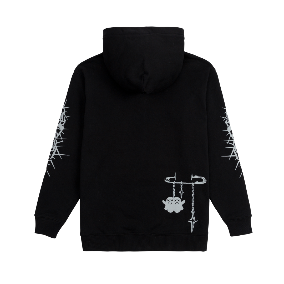 Web of Shadows Reflective Zip-Up