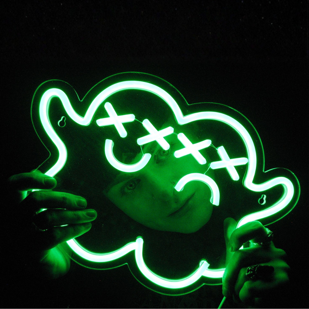 Twin Paranormal LED Sign